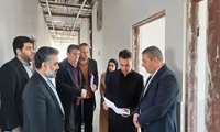 بازدید فرماندار از پروژه ساخت پایگاه سلامت در روستای محمدآباد 