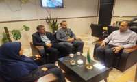 دیدار مدیر شبکه بهداشت و درمان شهرستان قرچک با رئیس اداره جهاد کشاورزی