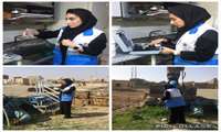 تداوم وتشدید بازدیدها وبازرسی های بهداشت محیط شهرستان قرچک ازابتدای بحران و در دل جنگ 