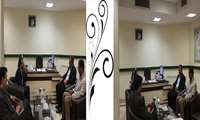 دیدار مدیر شبکه بهداشت و درمان شهرستان قرچک و معاون ایشان  با رییس اداره  ورزش و جوانان شهرستان  به مناسبت هفته جوان 