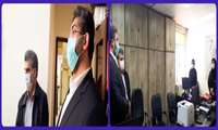 بازدید آقای فاتحی نژاد فرماندار شهرستان قرچک به همراه آقای دکتر طباطبایی مدیر شبکه بهداشت از ستاد شبکه بهداشت شهرستان