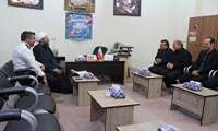 دیدار مدیر شبکه بهداشت و درمان با امام جمعه شهرستان قرچک