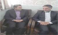 دیدارسرپرست شبکه بهداشت و درمان قرچک با دکتر نقوی نماینده مجلس شهرستان